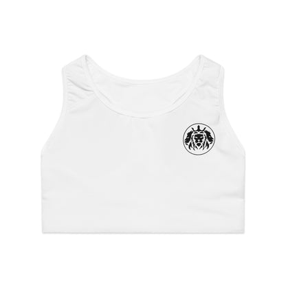 Lion Emblem Sports Bra
